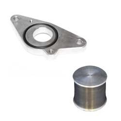 Torque Solution Greddy Blow Off Valve Adapter w/Plug - 2002-2007 WRX, 2004-2021 STI