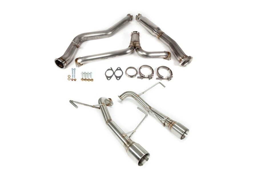 Nameless Performance - Catback Exhaust - 2008-2010 WRX Sedan - Muffler Delete