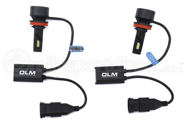 OLM MKII Compact High Output Headlight H11 Bulbs Universal