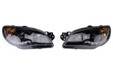 Spec-D Black Projector Headlights Black - WRX/STI 2006-2007