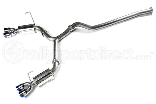 ETS Cat-Back Exhaust System w/Muffler Non-Resonated - WRX 2022+