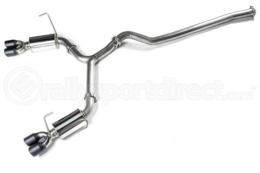 ETS Cat-Back Exhaust System w/Muffler Non-Resonated - WRX 2022+