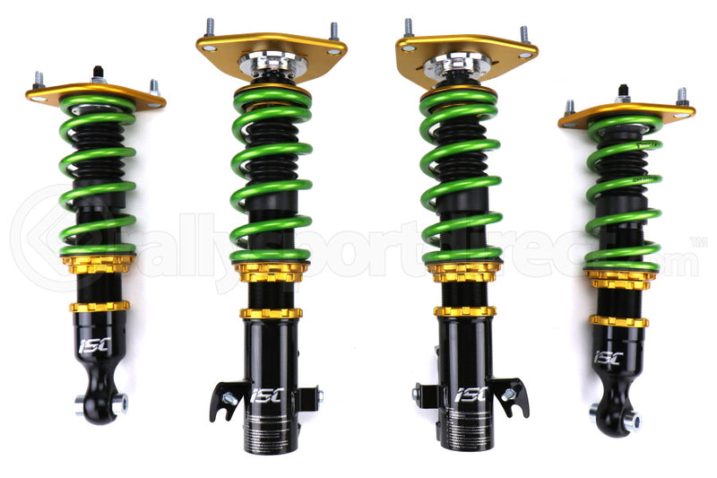 ISC N1 STREET SERIES COILOVERS WITH TRIPLE S SPRINGS - SPORT - 08-14 WRX