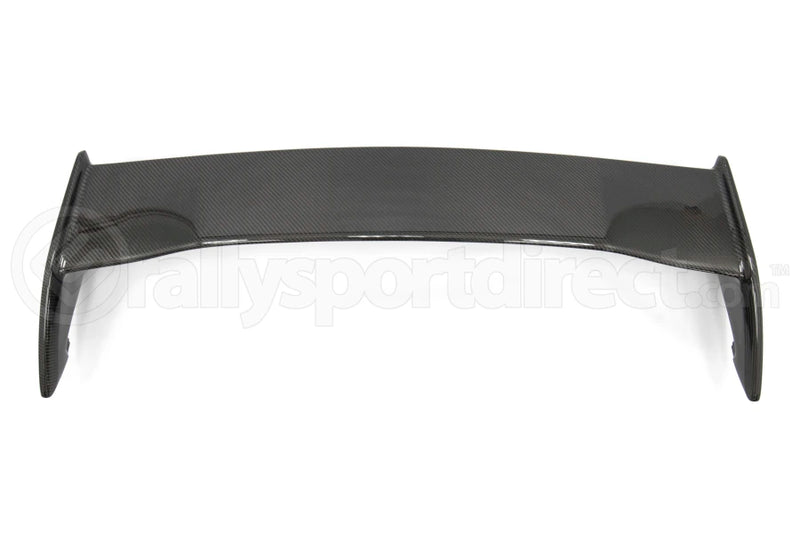 OLM Silverline Carbon Fiber S Style Spoiler w/ Black Bases - 15-21 WRX/STI