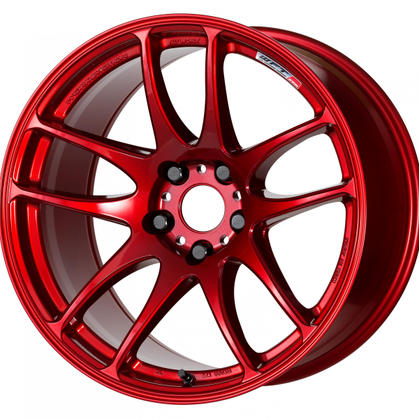 Work Emotion CR Kiwami 18x9.5 +38 5x114.3 Candy Red – SUBIE 